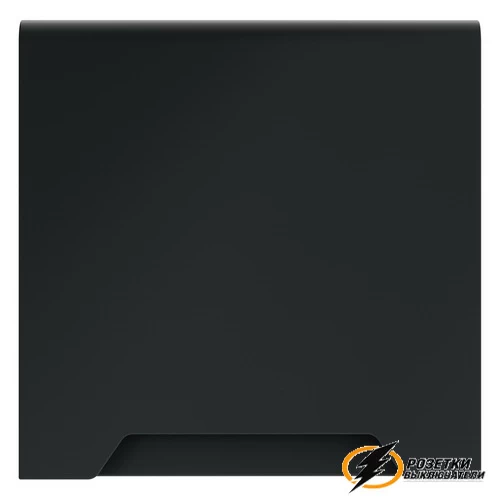 Накладка розетки с крышкой IP40 Voltum S70 графит VLS000806