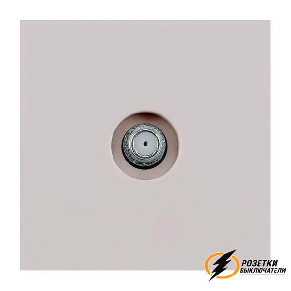 Накладка телевизионной розетки Brionilux Z кашемир матовая