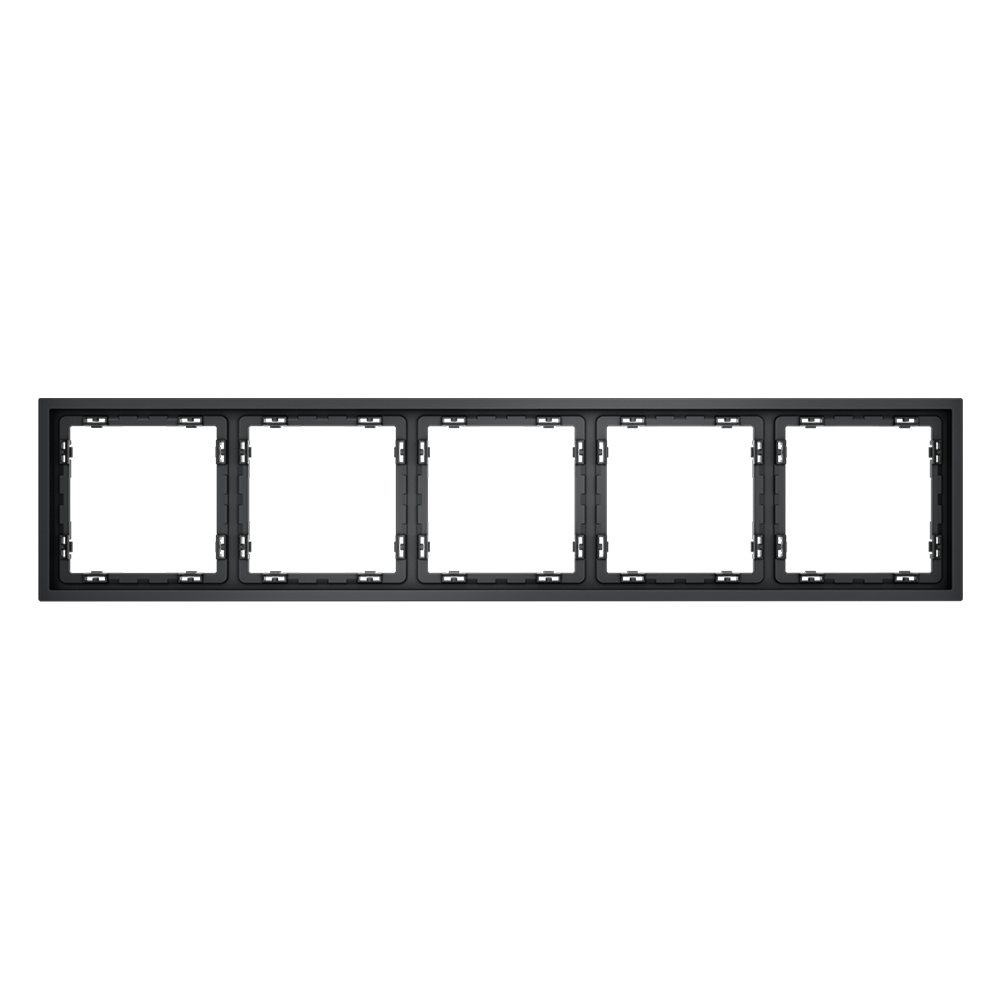 Рамка 5 местная Voltum S70 графит VLS100506