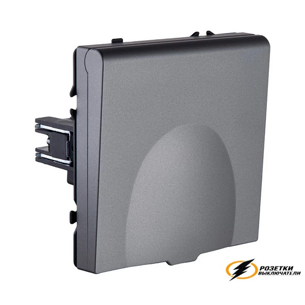 Розетка с крышкой ip41 16а 250в Kollinger Eclipse серая