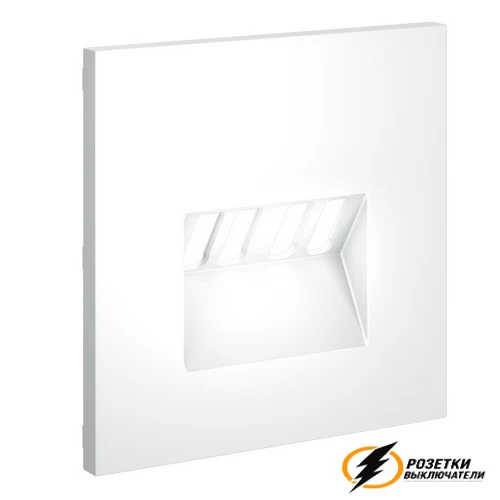Накладка аудио розетки Voltum S70 белая матовая VLS001501