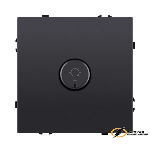 Диммер поворотнй LED 5-200Вт Kollinger Eclipse черный