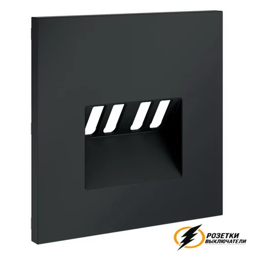 Накладка аудио розетки Voltum S70 графит VLS001506