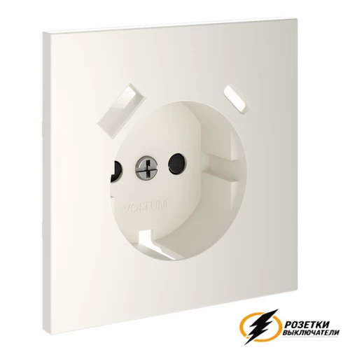 Накладка розетки зарядки тип А+C Voltum S70 хлопок VLS001012