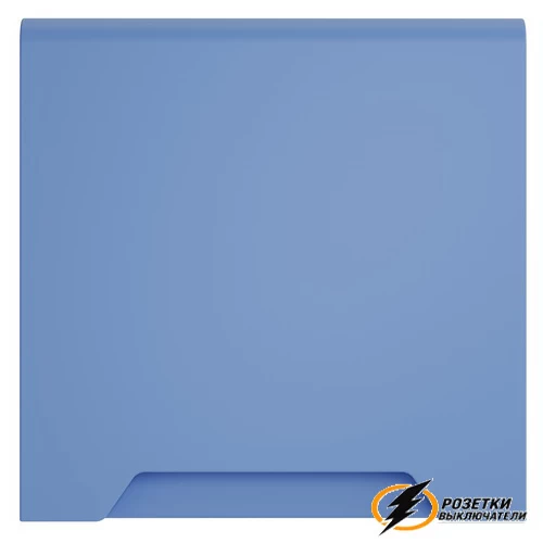 Накладка розетки с крышкой IP40 Voltum S70 деним VLS000814