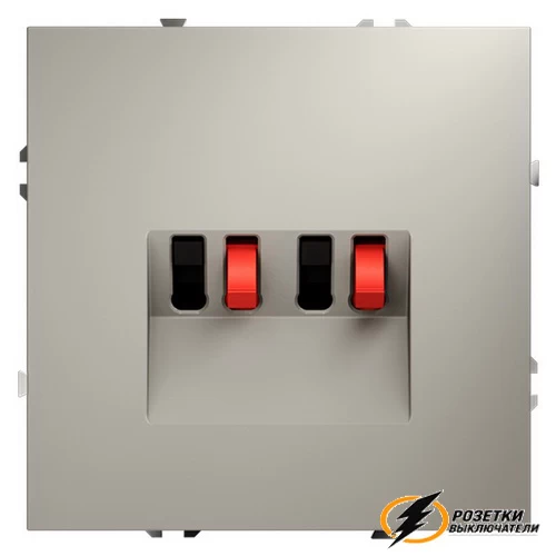 Аудио розетка Voltum S70 кашемир VLS060302