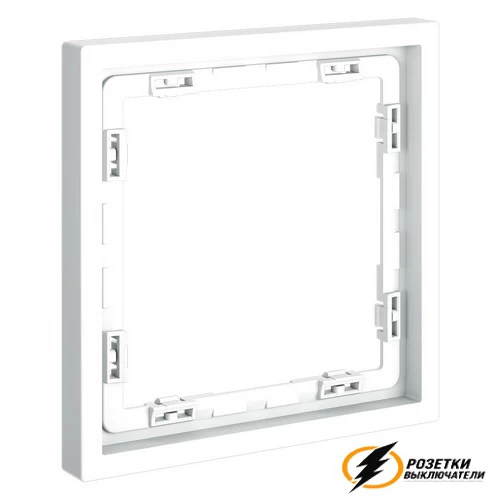 Рамка 1 местная Voltum S70 белая матовая VLS100101