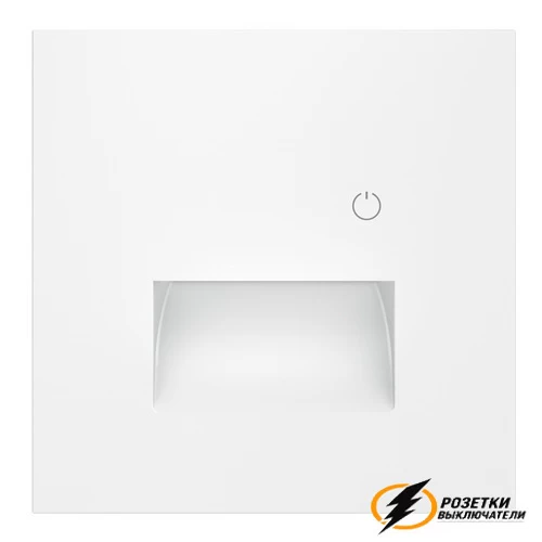 Накладка подсветки ступенек с датчиком движения Voltum S70 белая матовая VLS002401