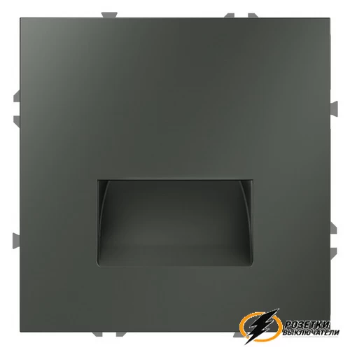 Подсветка ступенек Voltum S70 титан. VLS070605