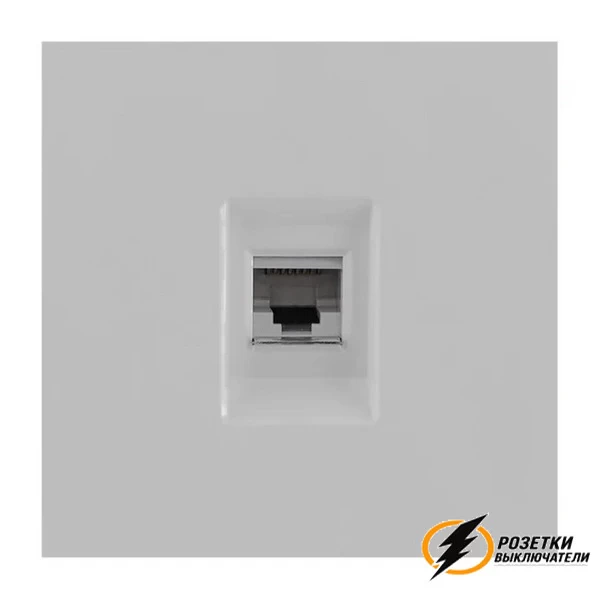 Накладка компьютерной розетка Brionilux Z жемчуг матовая