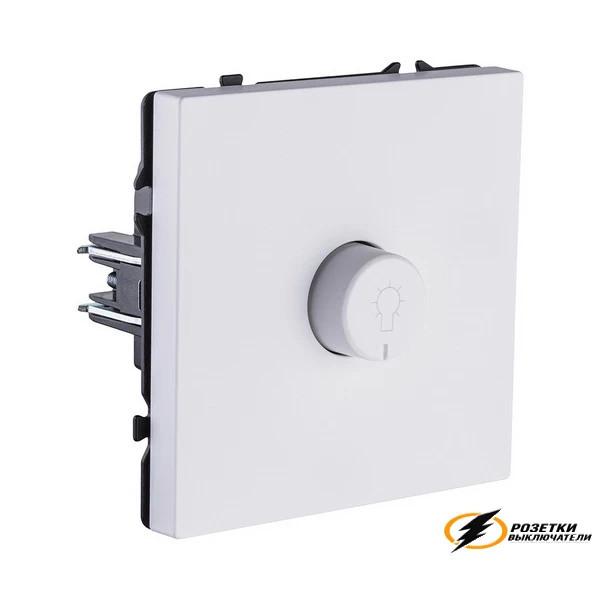 Диммер поворотнй LED 5-200Вт Kollinger Eclipse белый