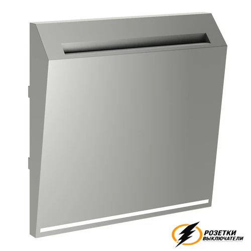 Накладка карточного выключателя Voltum S70 сталь VLS002604