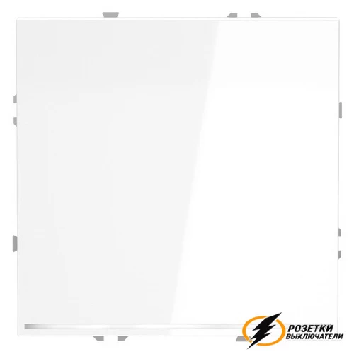 Выключатель проходной одноклавишный с подсветкой Voltum S70 Metal антрацит VLSM000212+VLS010400