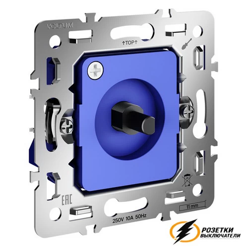 Диммер LED 5-300 Вт, 600Вт Voltum S70 Metal Voltum S70 Metal антрацит VLSM002012+VLS0703M