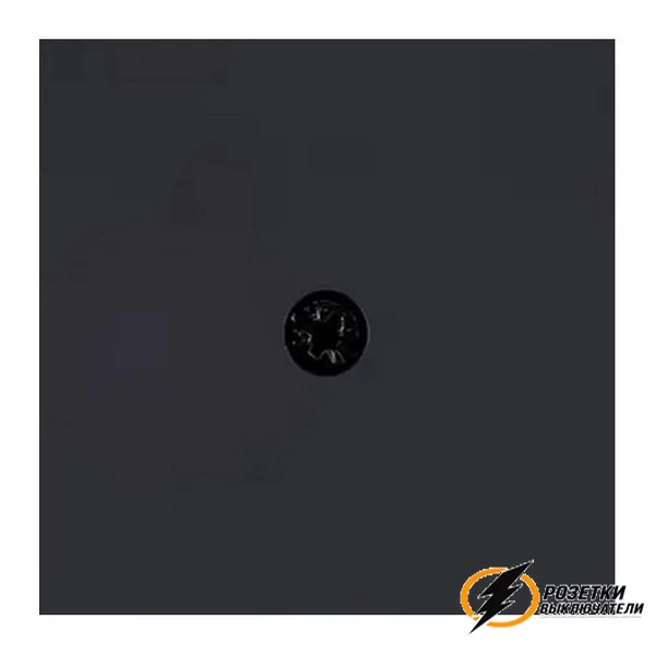 Накладка вывода кабеля Brionilux G черная матовая