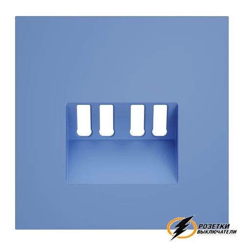 Накладка аудио розетки Voltum S70 деним VLS001514