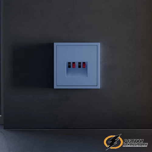 Накладка аудио розетки Voltum S70 деним VLS001514