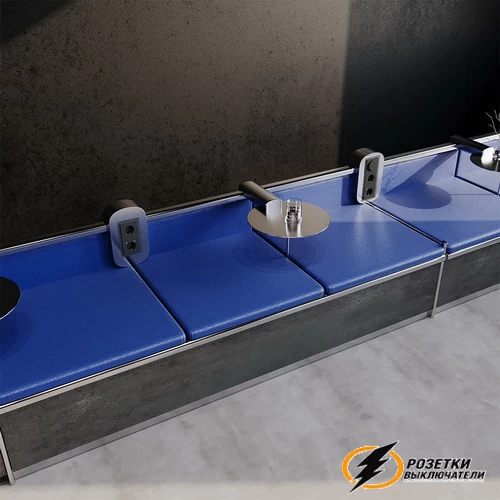Рамка 3 местная стекло Voltum S70 черный VLS110307