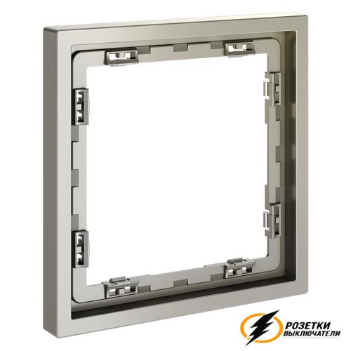 Рамка 1 местная Voltum S70 шелк VLS100103