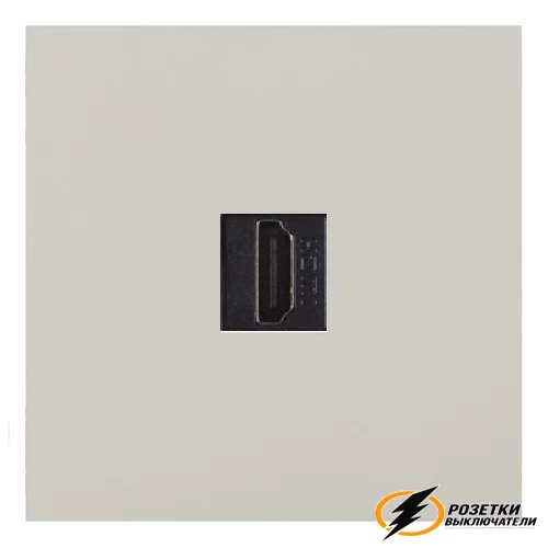Розетка HDMI Rikett лен