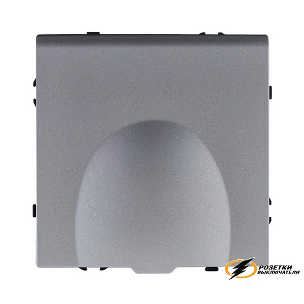 Розетка с крышкой ip41 16а 250в Kollinger Eclipse серая