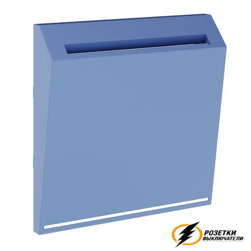 Карточный выключатель Voltum S70 деним VLS002615+VLS0107M
