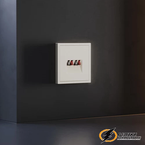 Накладка аудио розетки Voltum S70 хлопок VLS001512