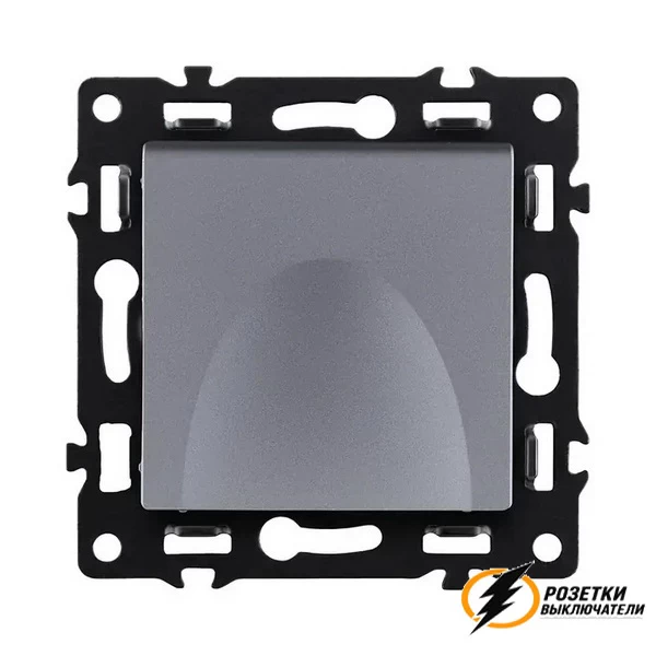 Розетка с крышкой IP41 16а 250в Brionilux G серая матовая