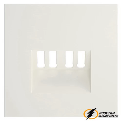 Накладка аудио розетки Voltum S70 хлопок VLS001512