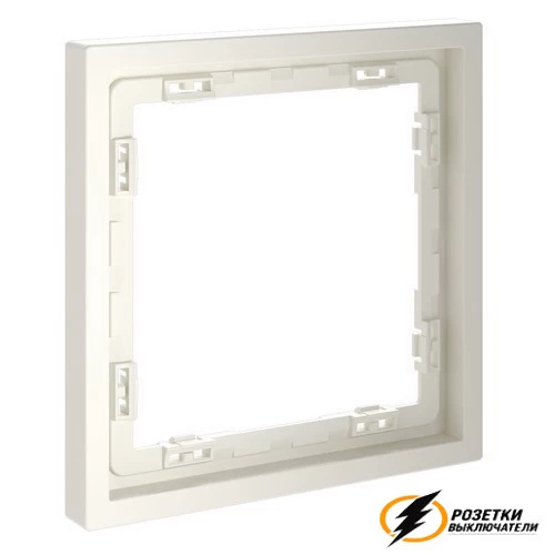 Рамка 1 местная Voltum S70 хлопок VLS100112