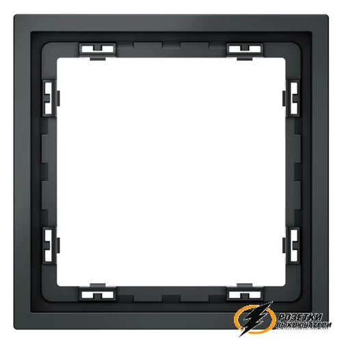 Рамка 1 местная Voltum S70 графит VLS100106