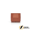 Выключатель накладной двухклавишный ip54 AtlasDesign Profi террактовый