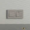 Рамка 2 местная Werkel Slab дымчатый софт
