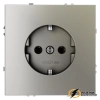 Розетка с заземлением 16а 250в Voltum S70 шелк VLS040103