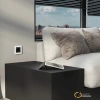 Рамка стеклянная 1 местная Werkel Senso белый soft-touch