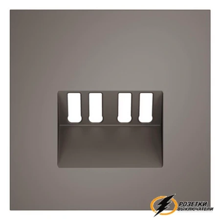 Накладка аудио розетки Voltum S70 капучино VLS001513