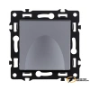 Розетка с крышкой ip41 16а 250в Kollinger Asthetik серая