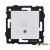 Розетка компьютерная rj45 cat 6 Kollinger Aspekt белая матовый