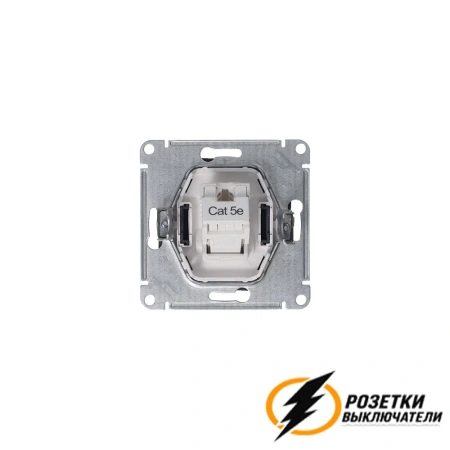 Компьютерная розетка rj45 UTP/FTP cat 5e AtlasDesign грифель