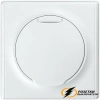 Розетка с крышкой ip44 16а 250в OneKey белая