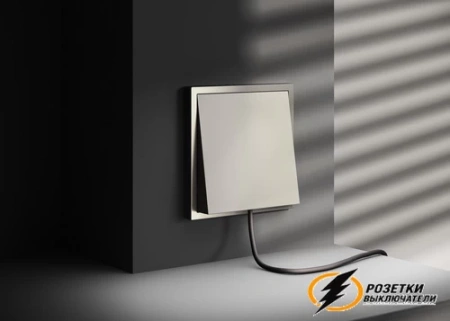Вывод под кабель Voltum S70 шелк VLS080203