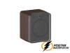 Розетка накладная с прозрачной крышкой ip54 16а 250в AtlasDesign Profi коричневая