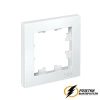 Рамка пластиковая 1 местная AtlasDesign лотос