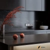 Рамка пластиковая 4 местная Werkel Slab серебро софт