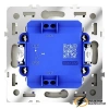 Выключатель одноклавишный с подсветкой Voltum S70 шелк VLS010203