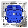 Розетка с крышкой ip40 16а 250в Voltum S70 шелк VLS040303