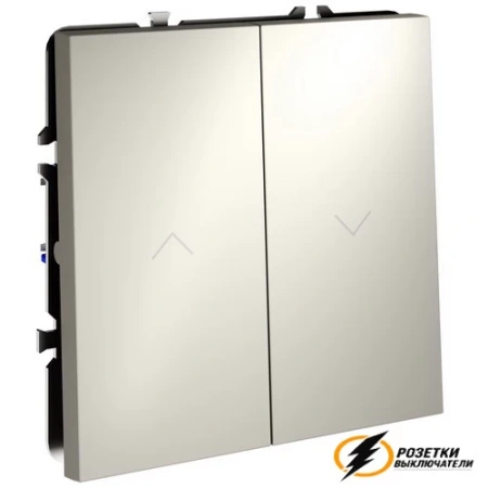 Выключатель жалюзи Voltum S70 кашемир VLS020702