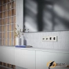 Розетка тв и интернет Voltum S70 шелк VLS060703