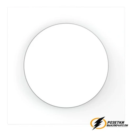 Накладка для диммера Voltum S70 белая матовая VLS002001