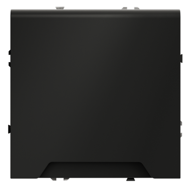 Розетка с крышкой ip40 16а 250в Voltum S70 черный VLS040307